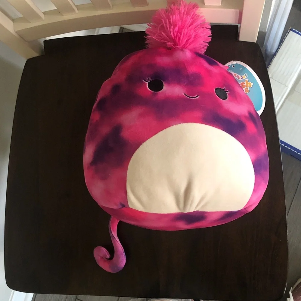 Lovisa Squishmallows Tie-Dye Pink and Purple Plush